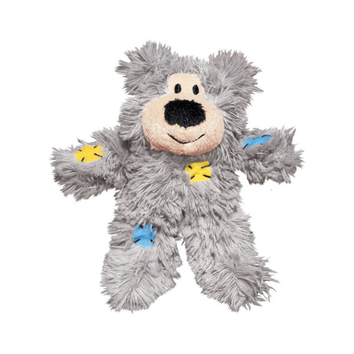 Kong Softies Patchwork Bear (One size, Assorted)