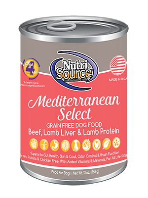 NutriSource® Mediterranean Select Wet Dog Food (13oz)