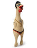 Charming Pet Squawkers Earl Latex Rubber Chicken Interactive Dog Toy (Small)