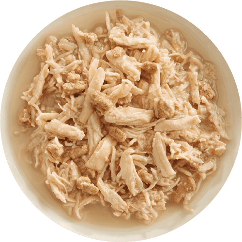 RAWZ® Shredded Chicken & Chicken Liver Cat Food Recipe (5.5 Oz)