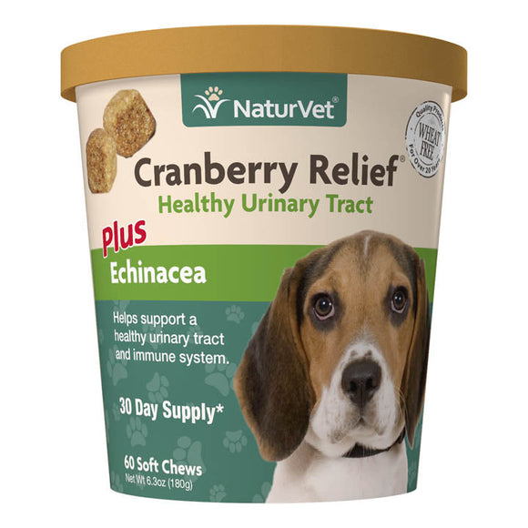 NaturVet Cranberry Relief® Soft Chew (60 ct)