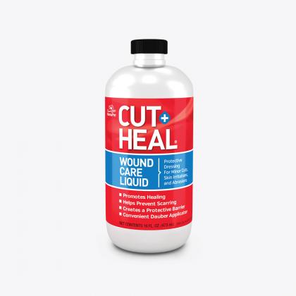 Cut-Heal® Wound Care Liquid (16 oz dauber bottle)