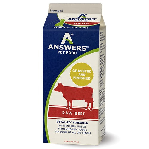 Answers Pet Food Detailed Beef Formula for Dogs - Carton (1 lb)