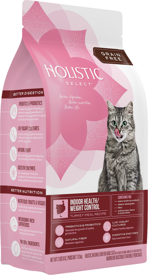 Holistic Select Indoor Healthy Weight Control Dry Cat Food