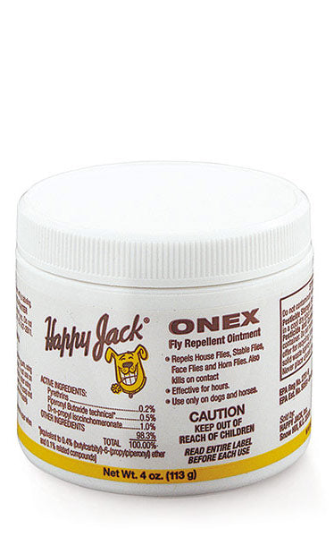 Happy Jack 4 oz Onex Fly Repellelnt Ointment (4 oz.)