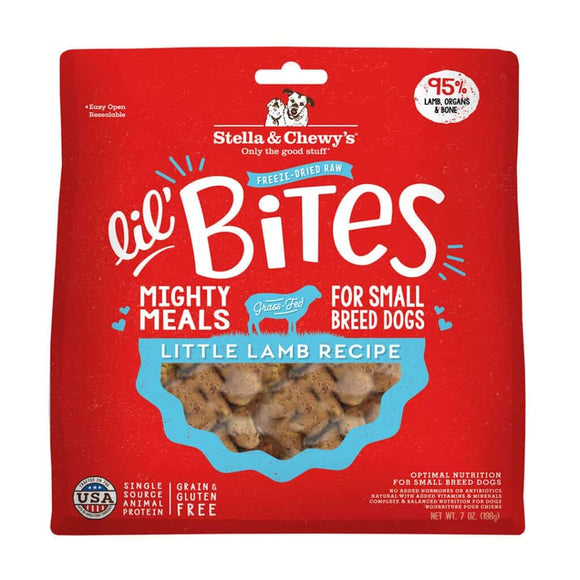 Stella & Chewy's Little Lamb Lil’ Bites Dog Food (7 oz)