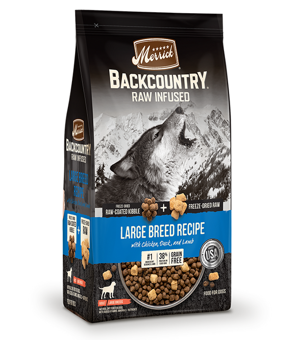 Backcountry - Raw Infused - Large Breed Recipe (20 lbs)