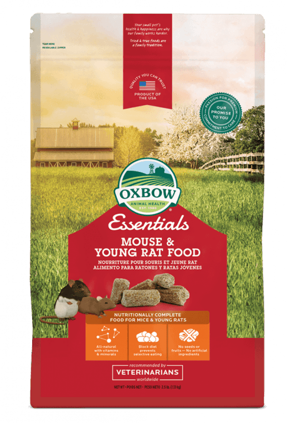 Oxbow Essentials - Mouse & Young Rat Food (2.5 lbs)