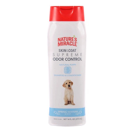 Nature's Miracle Skin & Coat Supreme Odor Control - Puppy Shampoo & Conditioner (16-oz)
