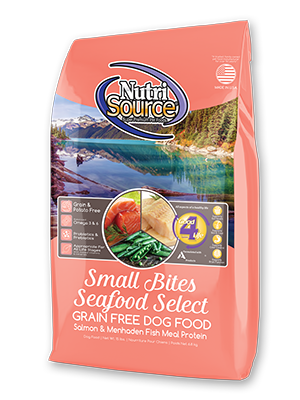 NutriSource® Small Bites Seafood Select Recipe Dog Food (5 lb)
