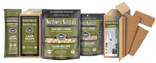 Northwest Naturals Recipe Bulk Dinner Bar Raw Frozen Dog Food (Whitefish and Salmon - 12 oz)