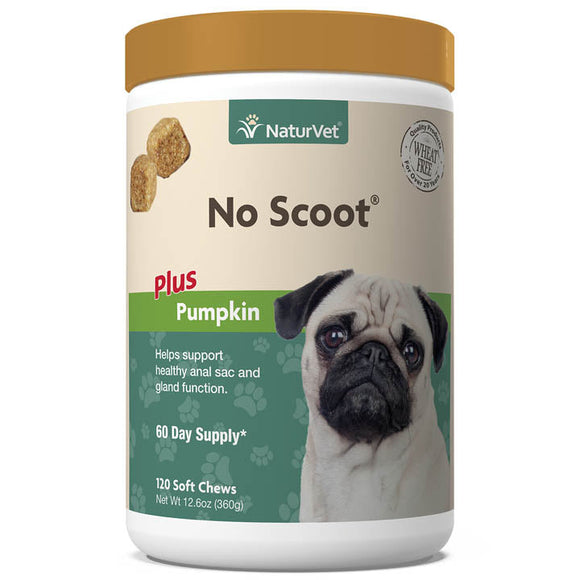 NaturVet No Scoot® Soft Chew (120 ct)