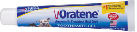 Zymox Oratene® Brushless Toothpaste Gel (2.5-oz)