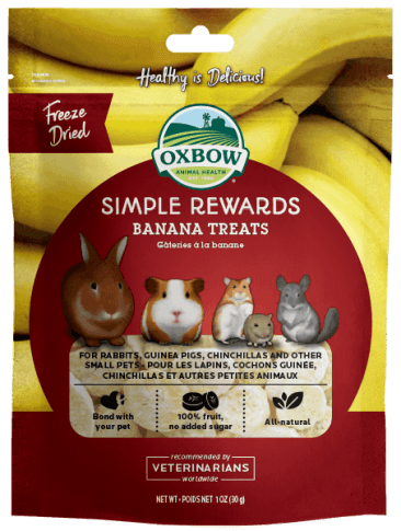 Oxbow Simple Rewards Banana Treats (1-oz)