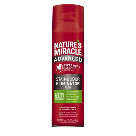 Nature's Miracle Stain and Odor Remover - Foam For Dogs (17.5-oz)