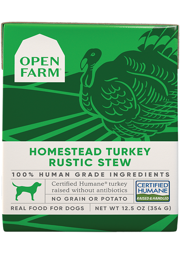 Open Farm Homestead Turkey Rustic Stew (12.5-oz, single)