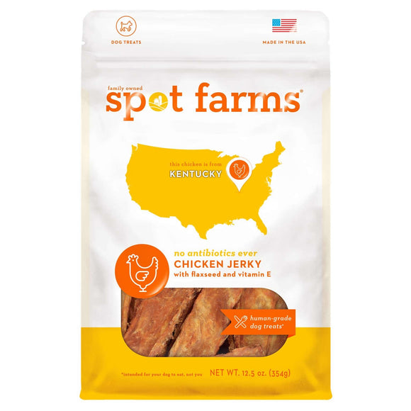 spot farms Chicken Jerky with Flaxseed & Vitamin E (12.5-oz)