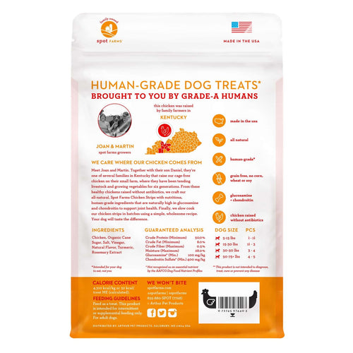 Spot Farms Chicken Strip with Glucosamine & Chondroitin Dog Treats (12.5-oz)
