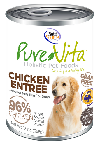 NutriSource® PureVita  Grain Free Chicken Entree (13oz)
