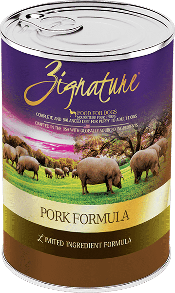 Zignature Limited Ingredient Diet Pork Recipe Wet Dog Food (13-oz, single can)