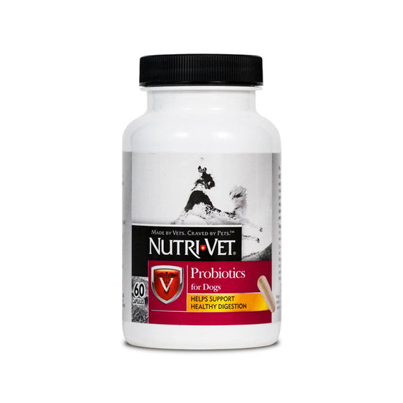 Nutri-Vet Probiotics Capsules (60-Ct)