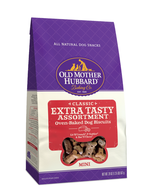 Old Mother Hubbard Extra Tasty Assortment Dog Biscuits (Mini: 5 oz)