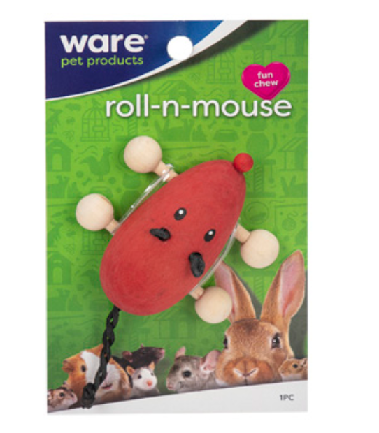 Ware Pet Products Roll-N-Mouse (Red)