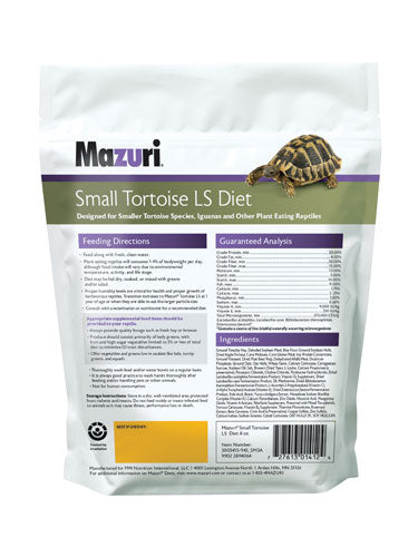 Mazuri® Small Tortoise Diet LS (8 oz)
