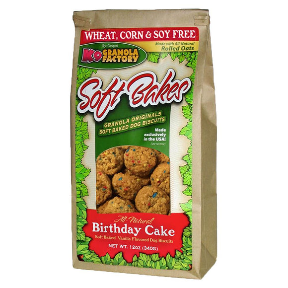 K9 Granola Factory Soft Bakes Birthday Cake (12 oz)