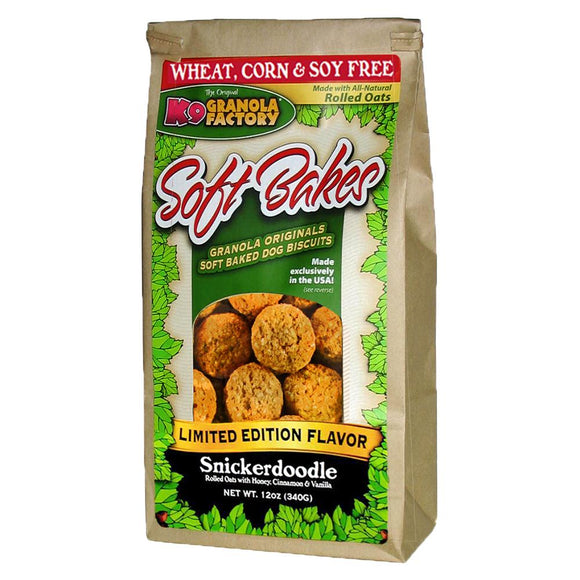 K9 Granola Factory Soft Bakes Limited Edition Snickerdoodle (12 oz)