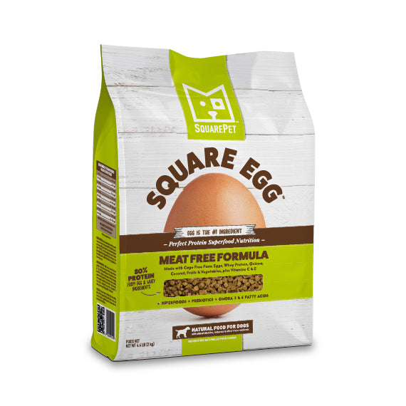 SquarePet® Square Egg® Meat Free Canine Dry Dog Food (4.4 Lbs)