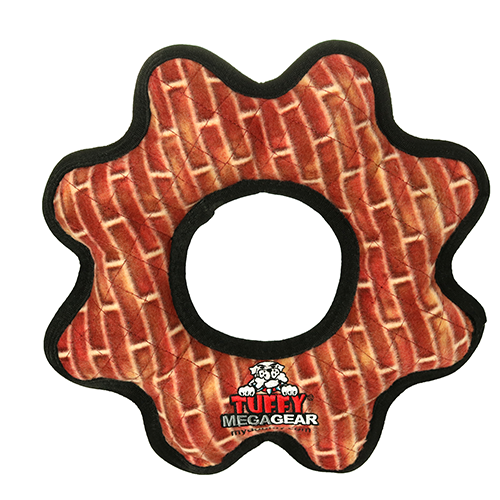 VIP Products Tuffy® Mega™: Mega Gear Ring Brick Dog Toy