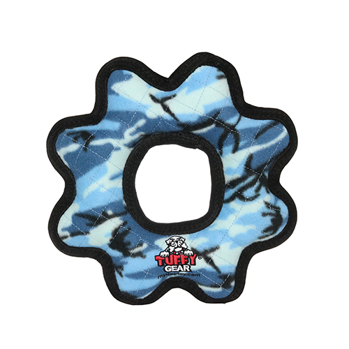 VIP Products Tuffy® Ultimate: Gear Ring Blue Dog Toy (T-U-GR-CB)