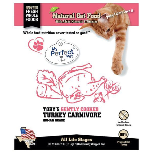 My Perfect Pet Toby’s Turkey Carnivore Blend (2.5 lbs)