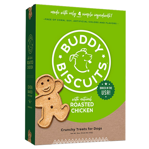 Buddy Biscuits Healthy Whole Grain Oven Baked Treats: Roasted Chicken (3.5 lb)