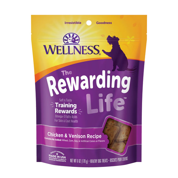 Wellness® Rewarding Life Soft & Chewy Natural Dog Treats (8-oz)