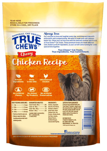 True Chews PREMIUM CAT CHEWS MADE WITH REAL CHICKEN (3 oz)