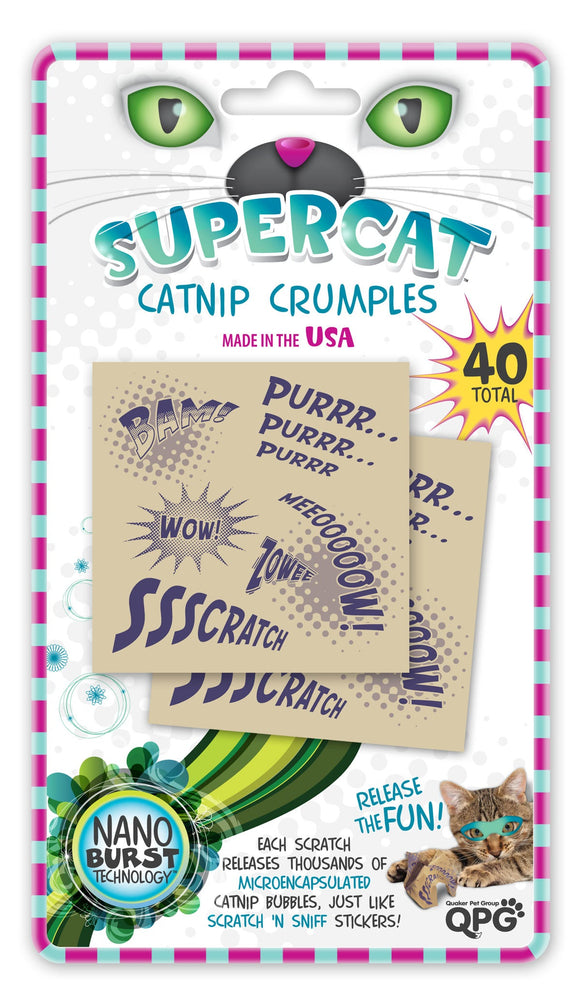 SuperCat  Catnip Crumples