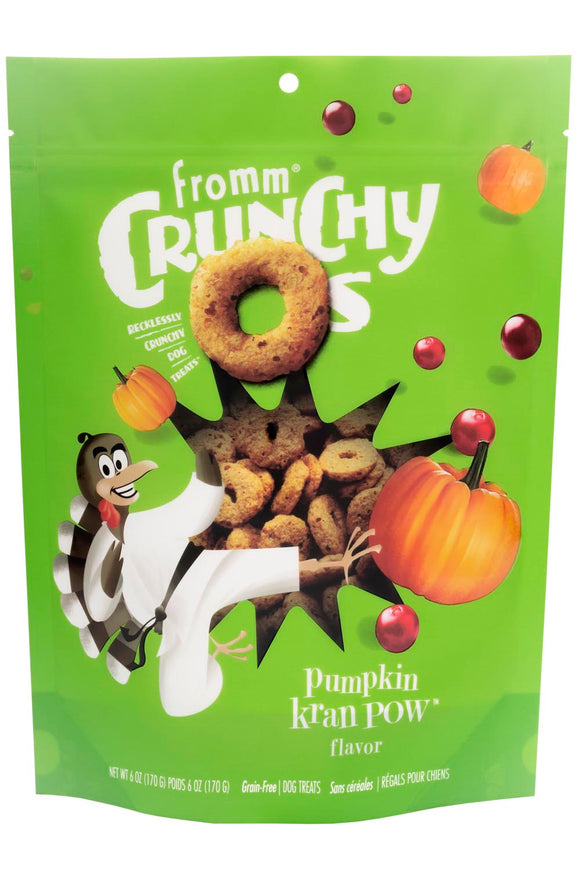 Fromm Crunchy Os® Pumpkin Kran Pow® Flavor Dog Treats (6-oz)