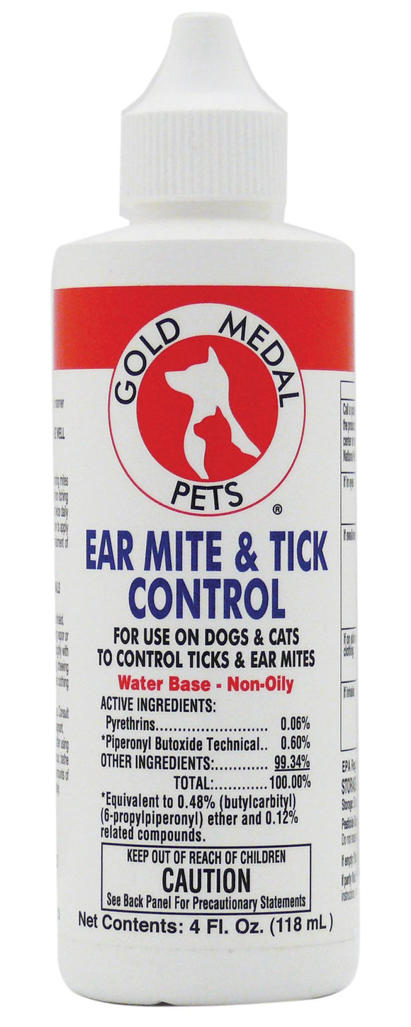 Remedy + Recovery  Ear Mite & Tick Control for Dogs (4 oz)