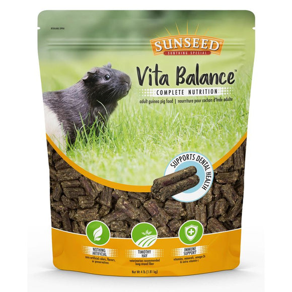 Sunseed Vita Balance Adult Guinea Pig Food (4 lb)
