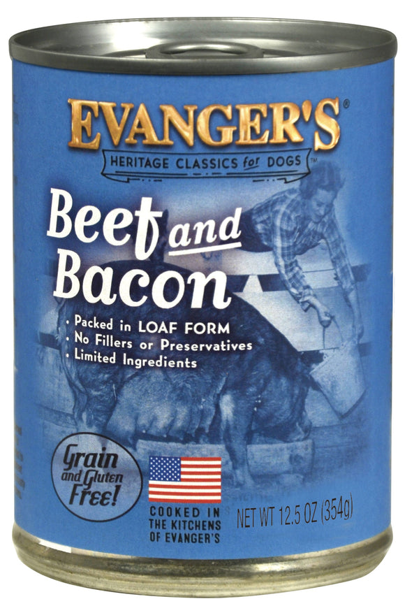 Evanger's Beef & Bacon (12.5 Oz)