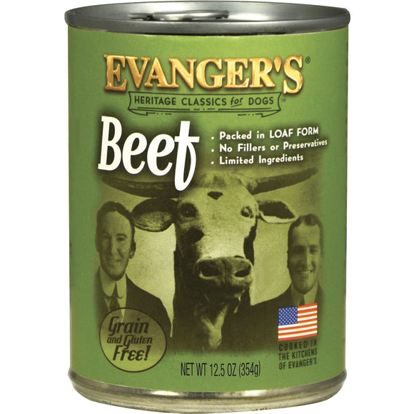 Evanger's 100% Beef (12.5 Oz)