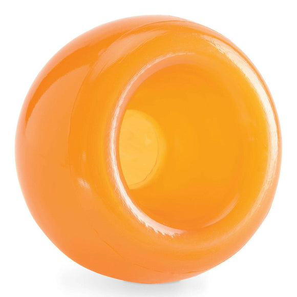 Orbee-Tuff Snoop Interactive Treat Dispensing Dog Toy, Orange, Large (Orange)