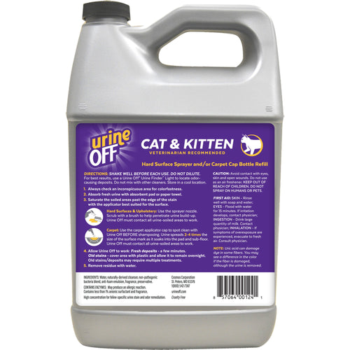 Urine Off Cat & Kitten Formula Refill (1 Gallon)