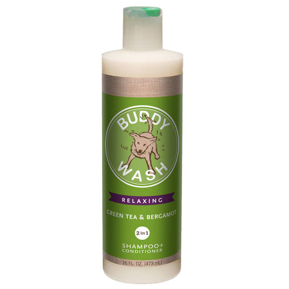 Buddy Wash® Green Tea & Bergamot 2-in-1 Shampoo + Conditioner (16 Fl. Oz)