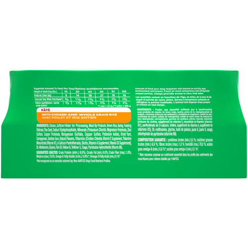IAMS™ ADULT WITH CHICKEN AND WHOLE GRAIN RICE PATÉ (Pack of 2)