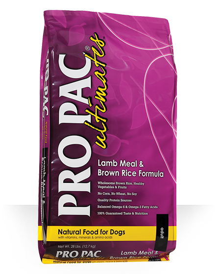 PRO PAC® Ultimates™ Lamb Meal & Brown Rice Formula (28-lb)