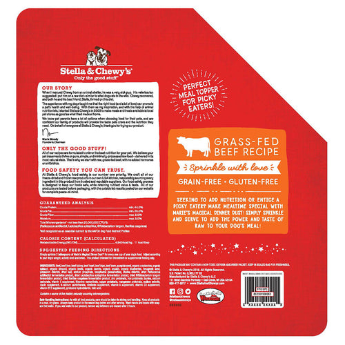 Stella & Chewy's Marie’s Magical Dinner Dust Grass-Fed Beef for Dogs (7 oz)
