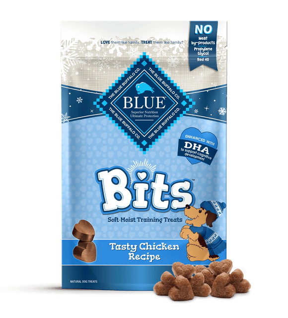 BLUE Bits™ Tasty Chicken Recipe SOFT-MOIST TRAINING TREATS (6 oz)